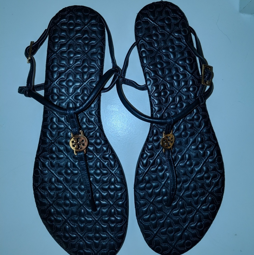 Tory Burch - Marion Quilted - Navy Blue